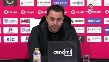 Los 60′' más pesimistas de Xavi de la temporada: derrota, lamentos y Real Madrid