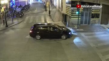 Roba un VTC en una calle céntrica y la policía logra detenerlo: es viral en redes