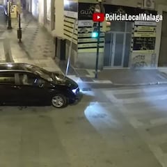 Roba un VTC en una calle céntrica y la policía logra detenerlo: es viral en redes