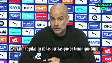 Guardiola no olvida: “Ocho o nueve clubes pidieron que nos sancionaran”