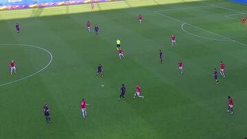 Hay maneras de caer y esta no estaba en ninguna quiniela: vean el gol para dejar fuera al Barça