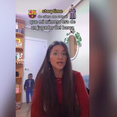 Una tiktoker descubre que tiene el número de un jugador del Barça...¡por el Madrid!