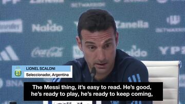 Who will play for Argentina against Paraguay if Messi is injured?