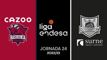Resumen del Baskonia vs Bilbao, jornada 24 de la Liga Endesa