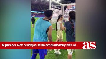 Alex Zendejas fue victima de las bromas de Weston McKennie, esto le hizo en plena entrevista
