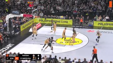 Resumen del Partizan vs Barcelona de la Euroliga
