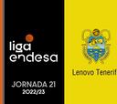 Resumen del Valencia Basket vs Lenovo Tenerife , jornada 21 de la Liga Endesa