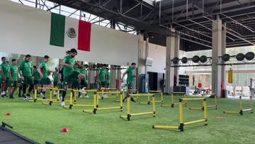 Diego Cocca tuvo su primer entrenamiento con la selección