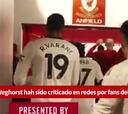 Fans del United en redes sociales condenan a Weghorst por hacer esto en Anfield