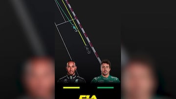 Es aún más surrealista: la IA recrea el adelantamiento de Alonso a Hamilton