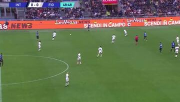 Resumen del Inter vs. Fiorentina de la Serie A