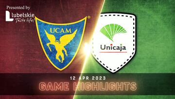 Resumen del UCAM Murcia vs Unicaja de la Champions League