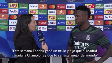 Vinicius y el mensaje a Endrick que revoluciona Madrid y Brasil a partes iguales