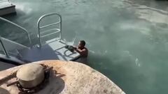 Puede herir sensibilidades: un hombre pierde el pie con la hélice de un barco al intentar subirse