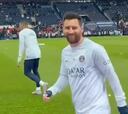 Sólo esta frase le podría sacar una sonrisa a Messi durante el calentamiento