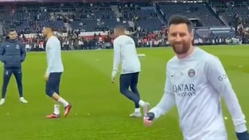 S¨®lo esta frase le podr¨ªa sacar una sonrisa a Messi durante el calentamiento