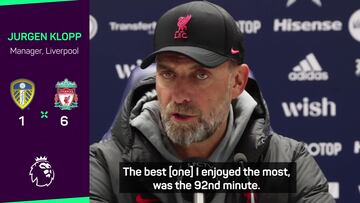 Jurgen Klopp: Win over Leeds was ‘best’ Liverpool display of the season