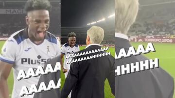 Gasperini: “Estamos encontrando al mejor Zapata en el momento justo”