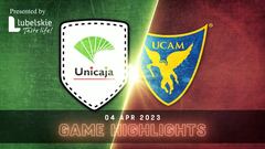 Resumen del Unicaja vs. UCAM Murcia de Champions League