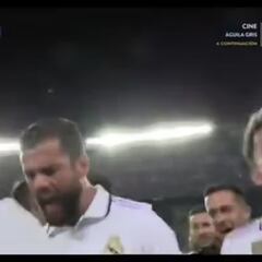 La imagen que no se vio: así se marcharon los jugadores del Madrid del césped