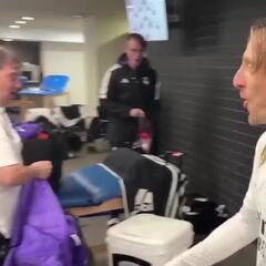 Con Luka todo es distinto y especial: atentos a su llegada al vestuario