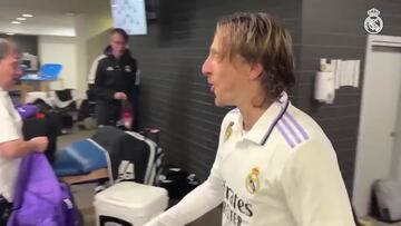 Con Luka todo es distinto y especial: atentos a su llegada al vestuario