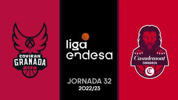 Resumen del Granada vs Zaragoza, jornada 32 de la Liga Endesa
