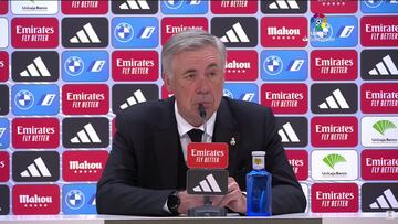 Señorío de Ancelotti cuando le preguntan por las quejas de Guardiola