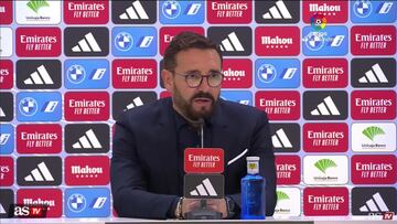 Bordalás sorprendió con esto ayer en el Bernabéu: se moja sobre el nivel de Ancelotti