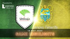 Resumen del Unicaja vs. Tenerife de Champions League