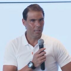 “No me gusta la palabra pero me siento con fuerza de decirla...”: el momento más impactante de Nadal