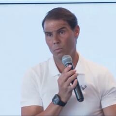 Lo domina todo: el mensaje de Nadal en su día más difícil para Federer y Djokovic