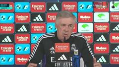 Jamás le imaginábamos así: Ancelotti sacando pecho de sus resultados
