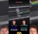 Sale a la luz la comparativa entre la vuelta de clasificación de Verstappen y de Alonso: la última curva...