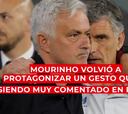 El gesto que no se vio de Mourinho justo 2″ antes de perder la final