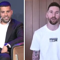 El inicio del mensaje a Jordi Alba que desconcertó a Twitter: “¿Messi ha dicho eso de verdad?”