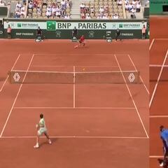 El vídeo que está dando la vuelta al mundo desde ayer: Alcaraz y Federer, historia del tenis