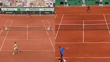 El vídeo que está dando la vuelta al mundo desde ayer: Alcaraz y Federer, historia del tenis 