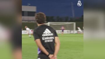 Estos 7″ de Raúl son oro: así ‘celebró’ el gol que le daba la victoria frente al Barça