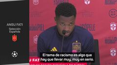 Ansu Fati: “Me siento identificado con Vinicius”