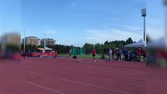 Era su primer salto en 15 meses y la reacción del público explica por qué Peleteiro es tan querida