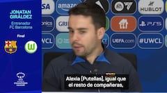 Giráldez: “Alexia está disponible para la final para un minuto, treinta o noventa”