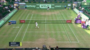 Resumen del Bautista vs Medveded