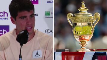 Alcaraz avisa: “Me veo siendo un gran jugador en hierba y ganando, al menos, un Wimbledon”