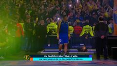 Riquelme y un homenaje que muchas grandes estrellas querrían