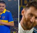 El emotivo discurso de Riquelme en su despedida: a Maradona... y a Messi