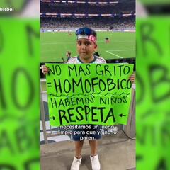 Un niño levanta la voz sobre el grito homofóbico en los partidos de la Selección mexicana