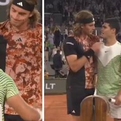 Los tiene rendidos: lo de Tsitsipas nada más acabar el partido con Alcaraz...