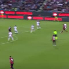 Así fue: el gol 25° de Lapadula que hizo delirar a Cerdeña rumbo a la Serie A