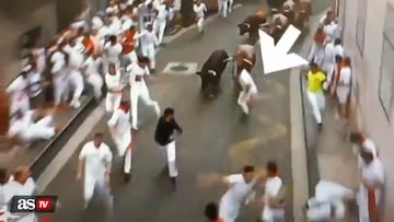 Ouch! Watch what not to do when running with the bulls